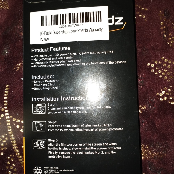 COPY - Screen protectors for cellphone - Picture 2 of 3